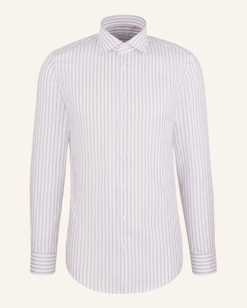 Seidensticker Business Hemd Slim Fit Grau