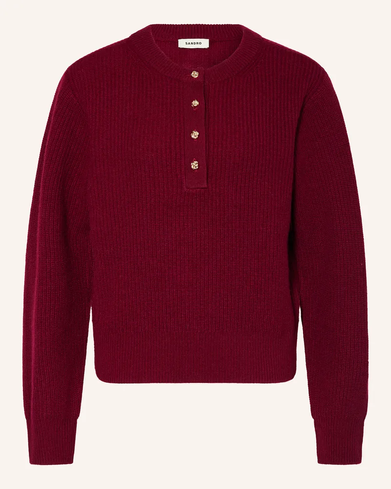 Sandro Pullover Dunkelrot