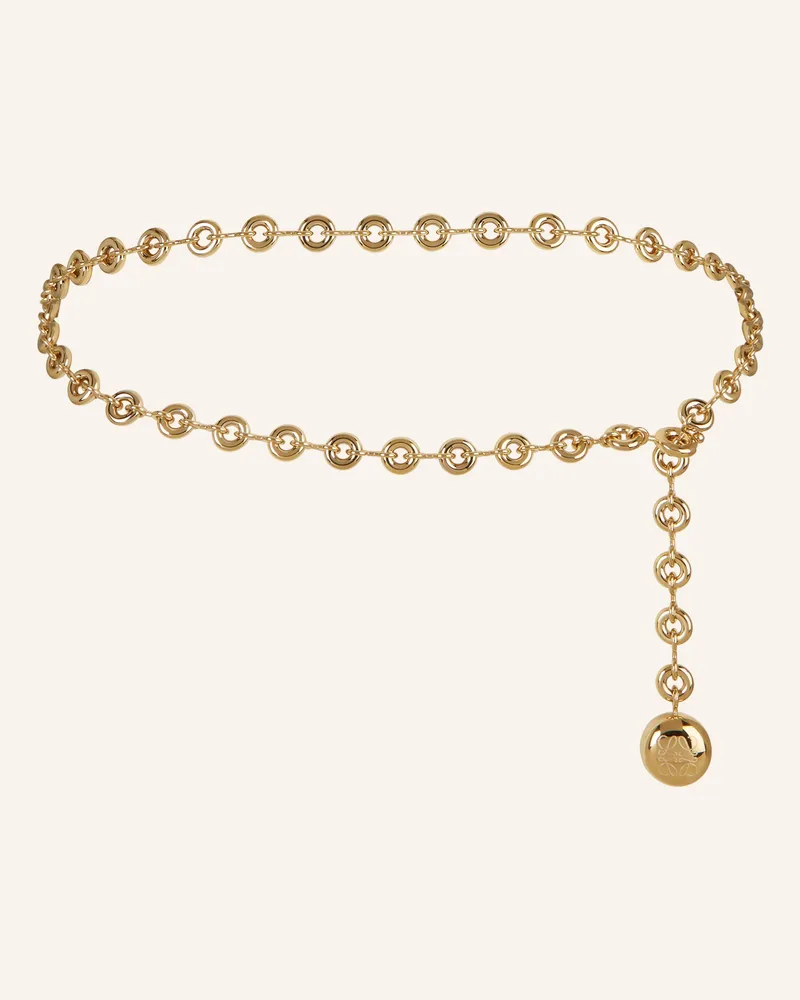 Loewe Gürtel gold Gold