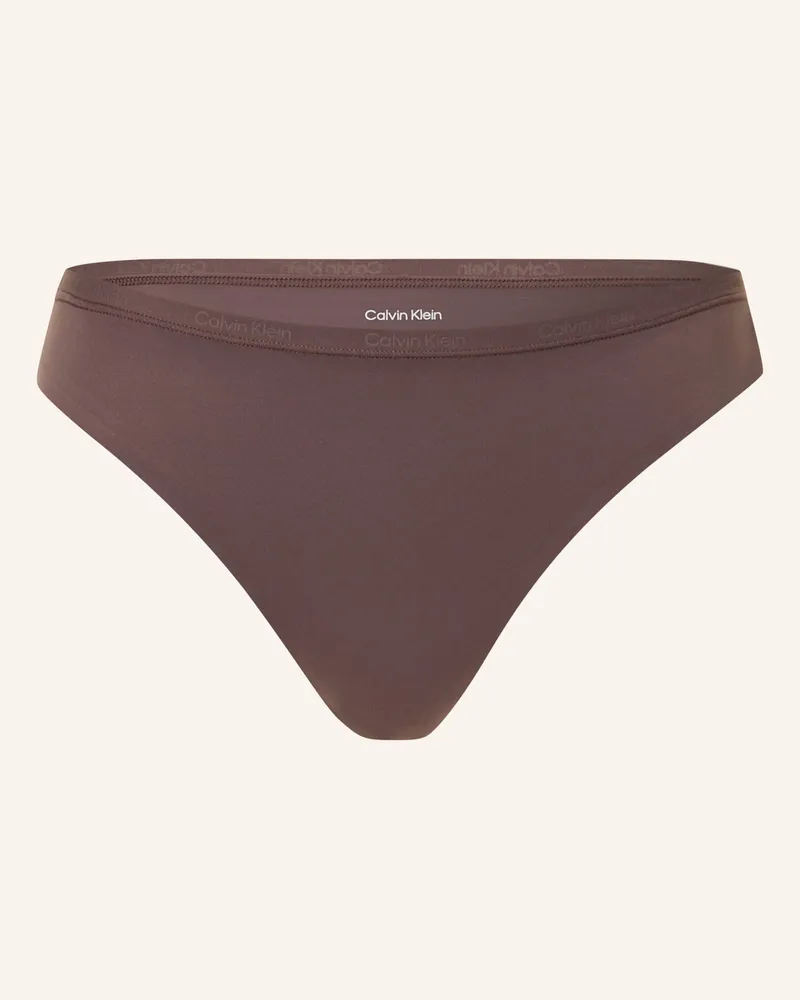 Calvin Klein Slip PERFECTLY FIT Taupe