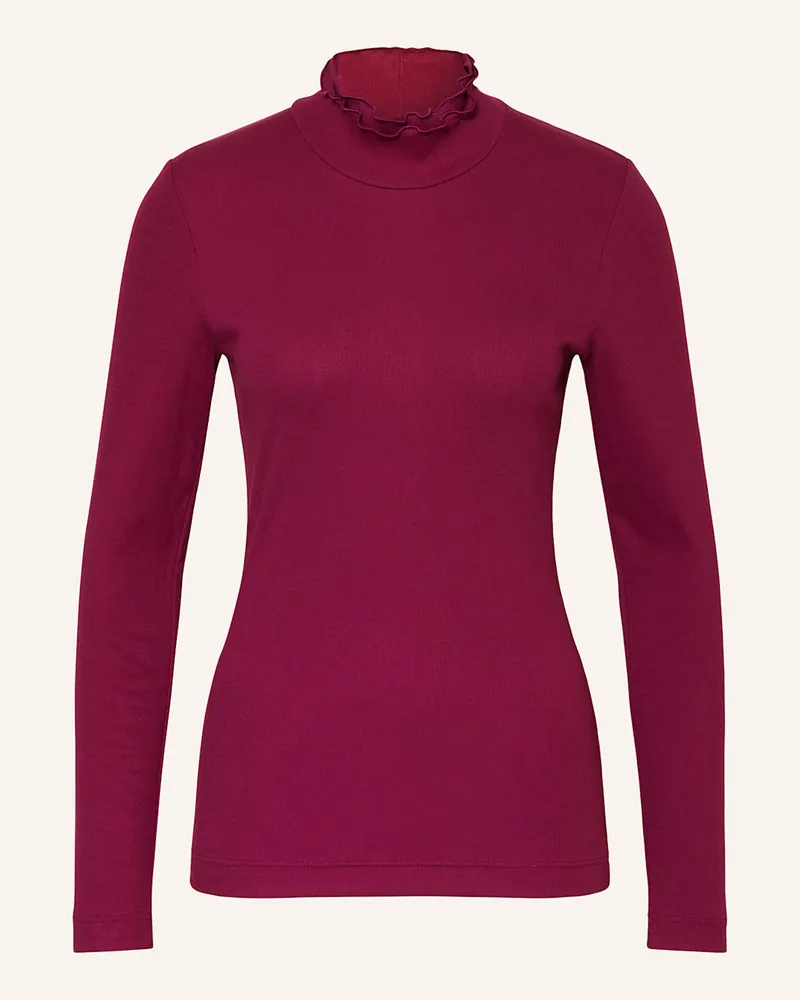 ZAíDA Longsleeve mit Rüschen Pink