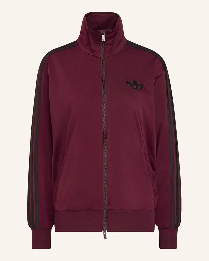 adidas Firebird Track Top Loose. rot Schwarz
