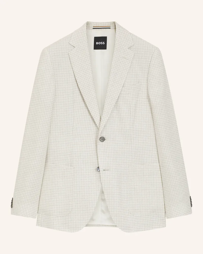HUGO BOSS Blazer H-Janson-Fl-261 Slim Fit beige Beige