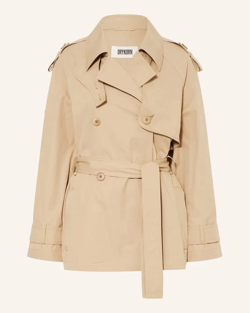 Drykorn Trench-Jacke WELNEY Hellbraun
