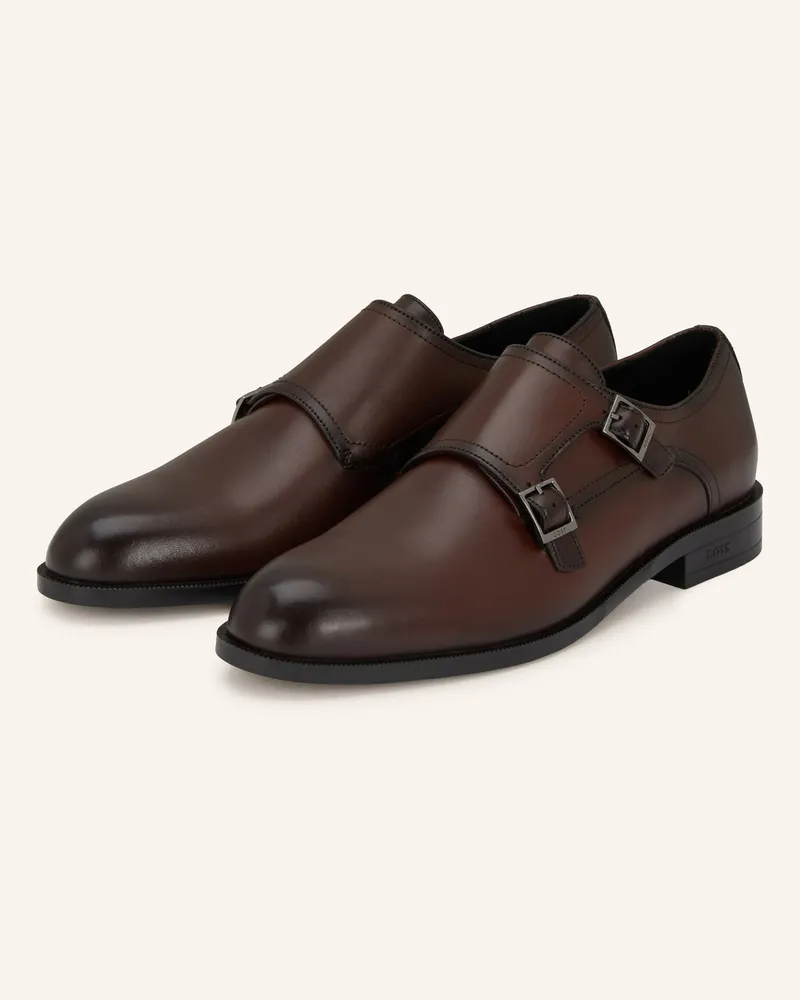 HUGO BOSS Double-Monks TAYIL Dunkelbraun