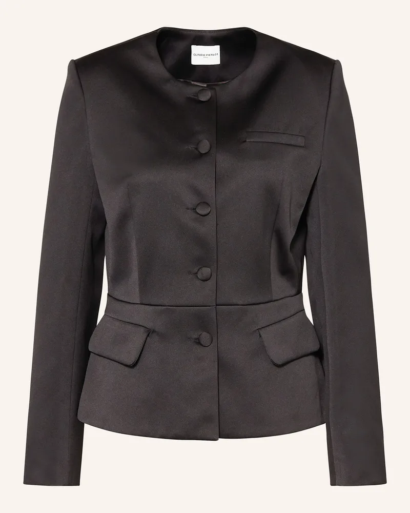 Claudie Pierlot Jacke schwarz Schwarz