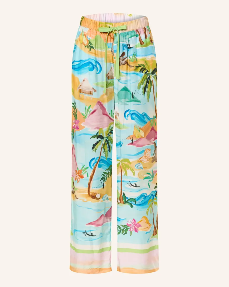 Seafolly Australia Marlenehose SOUTH PACIFIC Hellblau