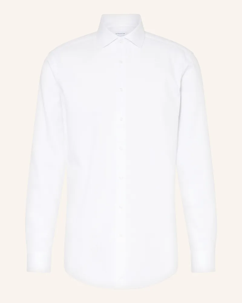 Seidensticker Hemd Regular Fit weiss Weiss