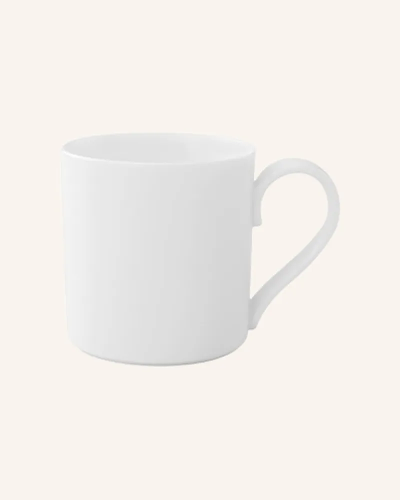 Villeroy & Boch Mokka-/Espressoobertasse Metrochic Blanc weiss Weiss