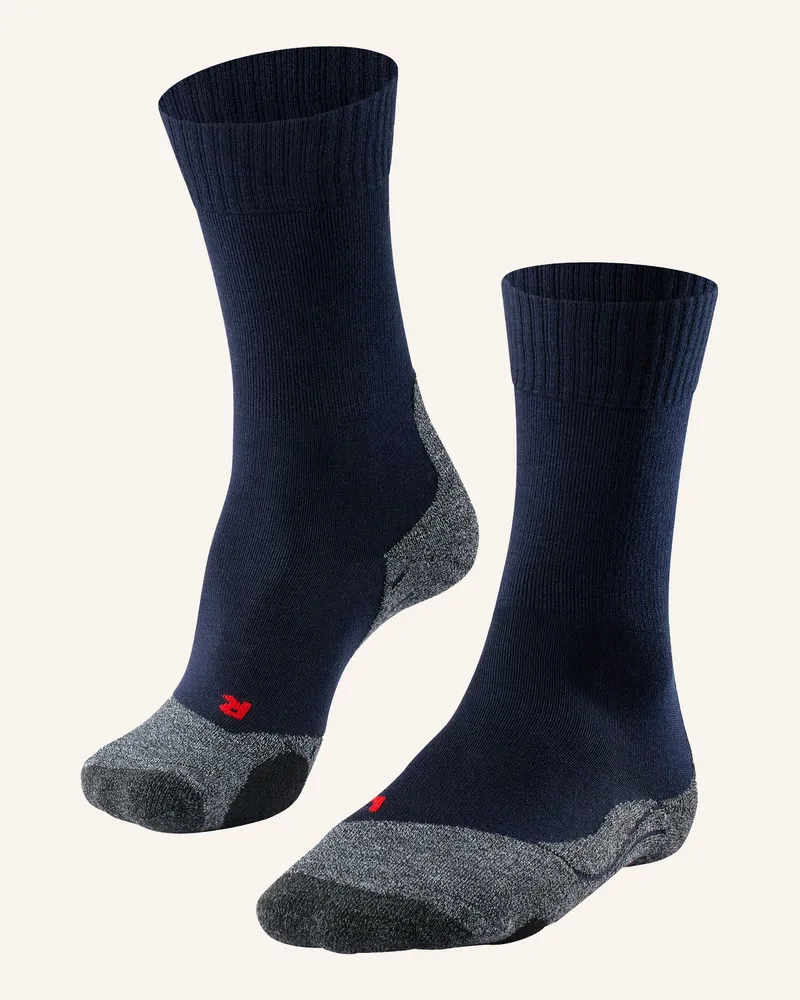 Falke Trekking-Socken tk2 Mit Merinowolle blau 6120
