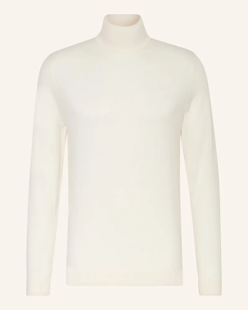 Reiss Rollkragenpullover CAINE aus Merinowolle Creme