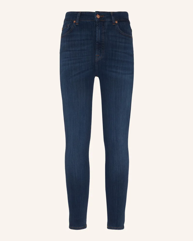 7 for all mankind Skinny Jeans Aubrey blau Blau