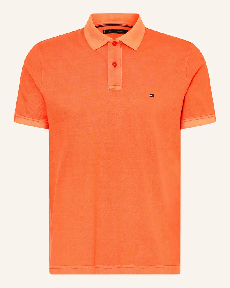 Tommy Hilfiger Piqué-Poloshirt Regular Fit Orange