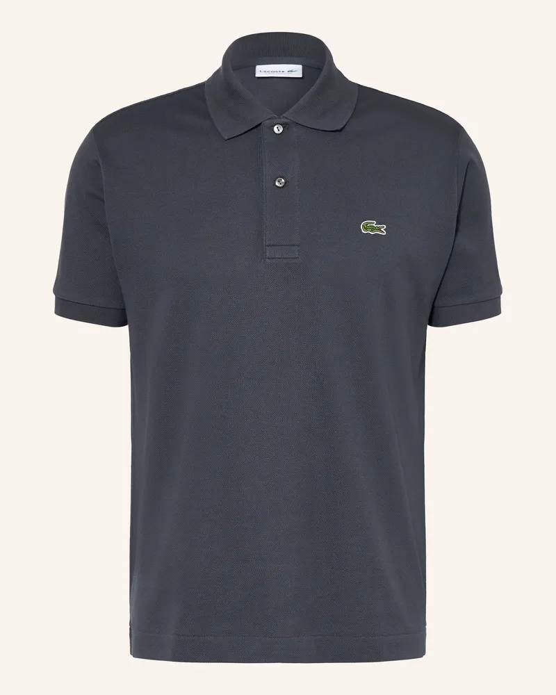Lacoste Piqué-Poloshirt Classic Fit blau Dunkelblau