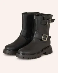 Darling Harbour Biker Boots - SCHWARZ Schwarz