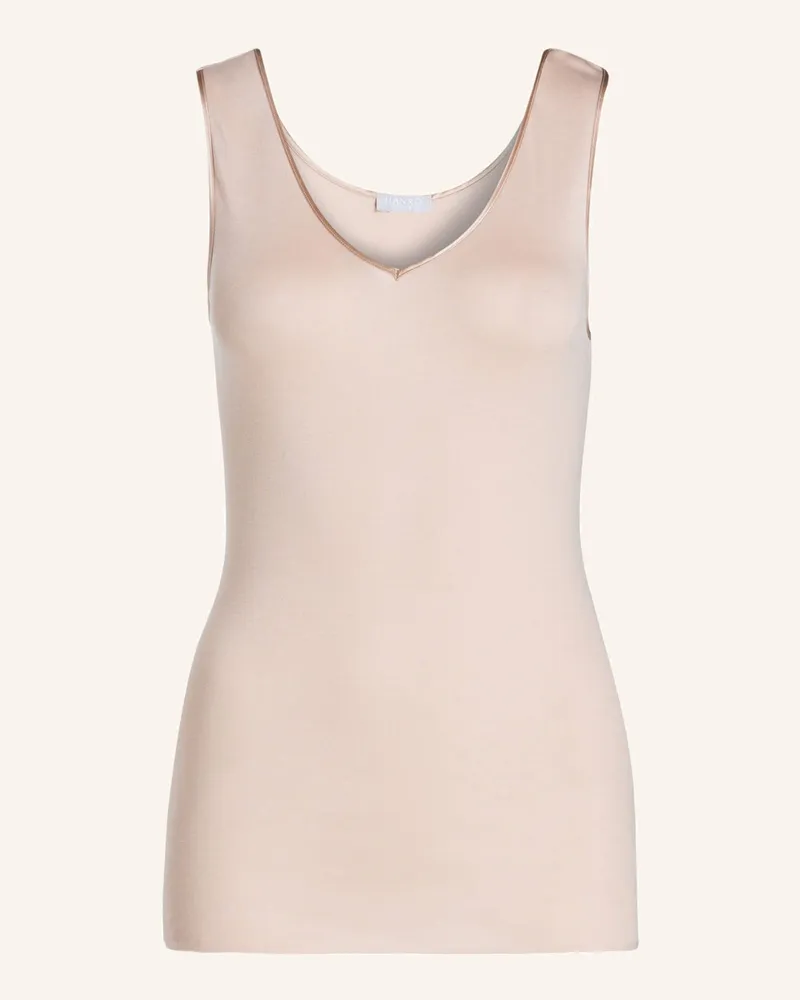 Hanro Top Cotton Seamless beige Nude
