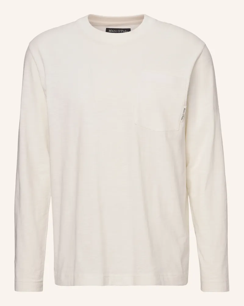 Marc O'Polo Langarmshirt Ecru