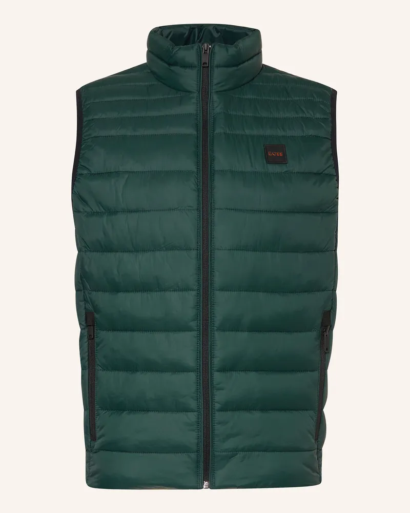 HUGO BOSS Steppweste ODENO Dunkelgrün
