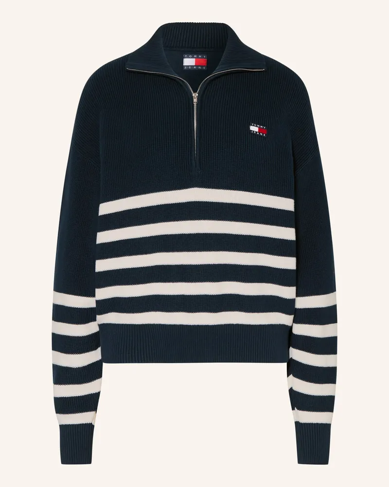 Tommy Hilfiger Troyer blau Dunkelblau