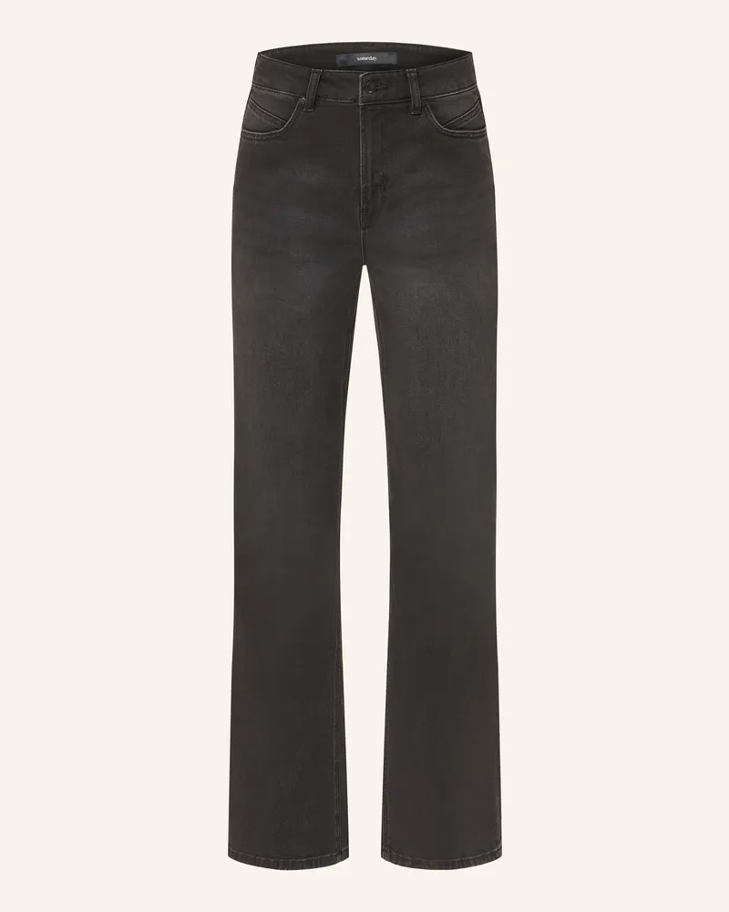 someday. Wide Leg Jeans Carie Iconic schwarz Schwarz