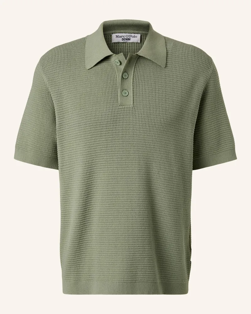 Marc O'Polo Strick Poloshirt grau Grau