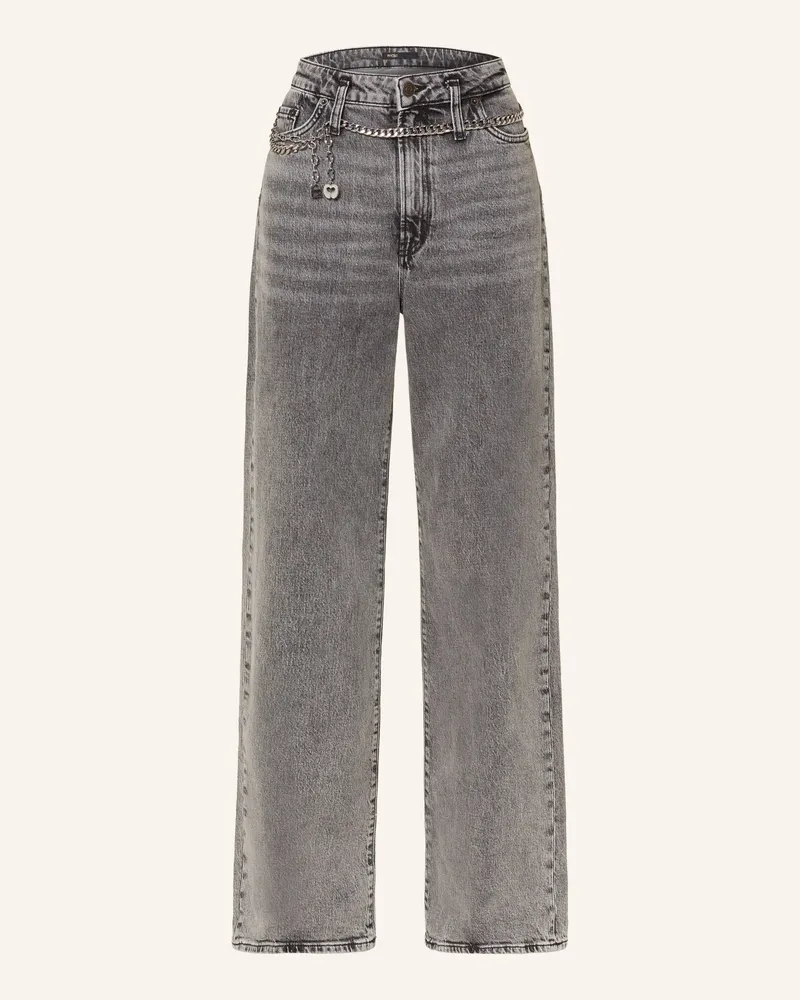 Maje Wide Leg Jeans grau 0505
