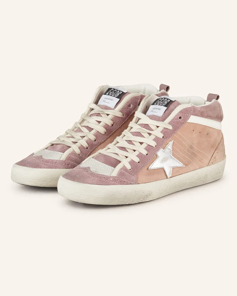 Golden Goose Hightop-Sneaker Mid Star rosa Rosé