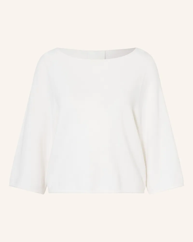 ALLUDE Cashmere-Pullover Mit 3/4-Arm weiss Ecru