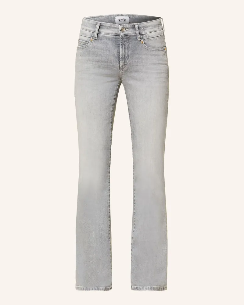 Cambio Flared Jeans Paris grau 5282