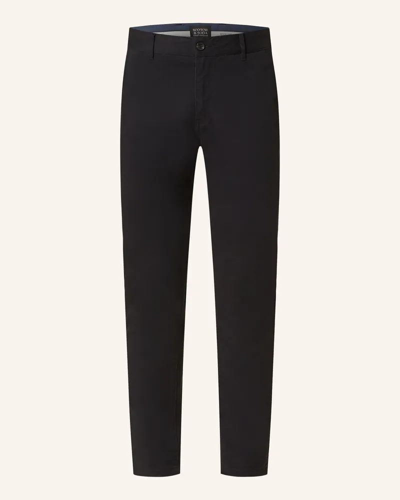Scotch&Soda Chino Core Super Slim Fit schwarz Schwarz