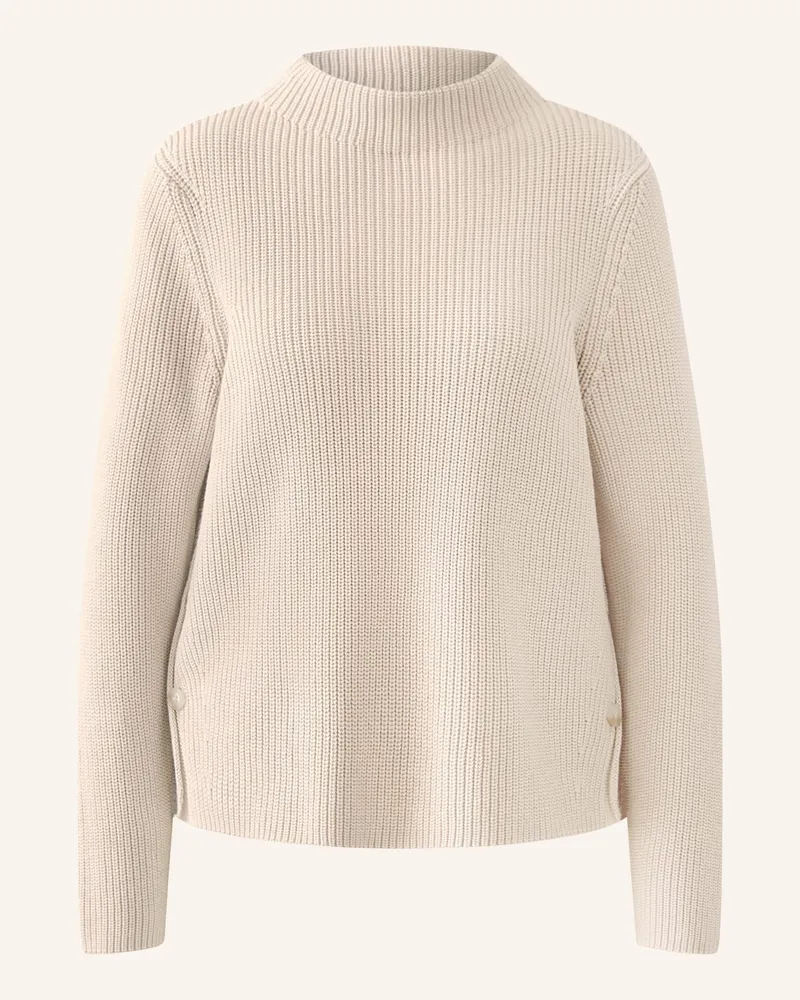 Oui  Pullover Hellgrau