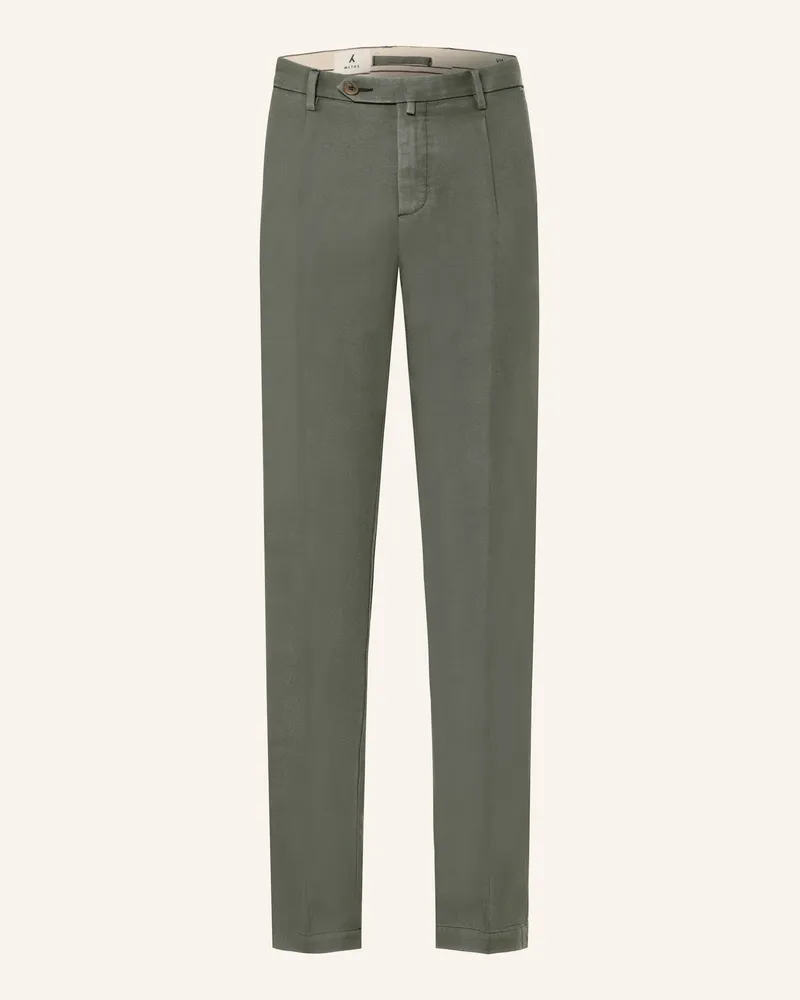 MYTHS Chino Slim Fit Grün