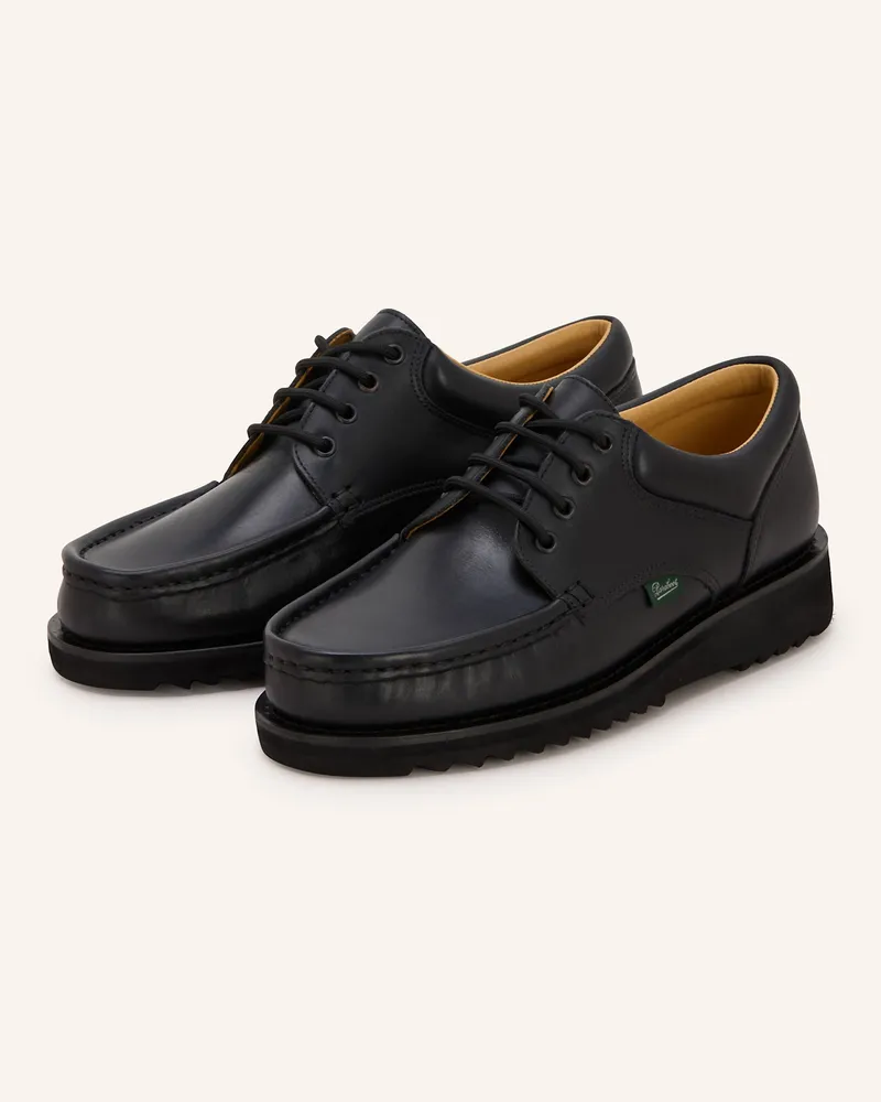 Paraboot Schnürer Thiers schwarz Schwarz