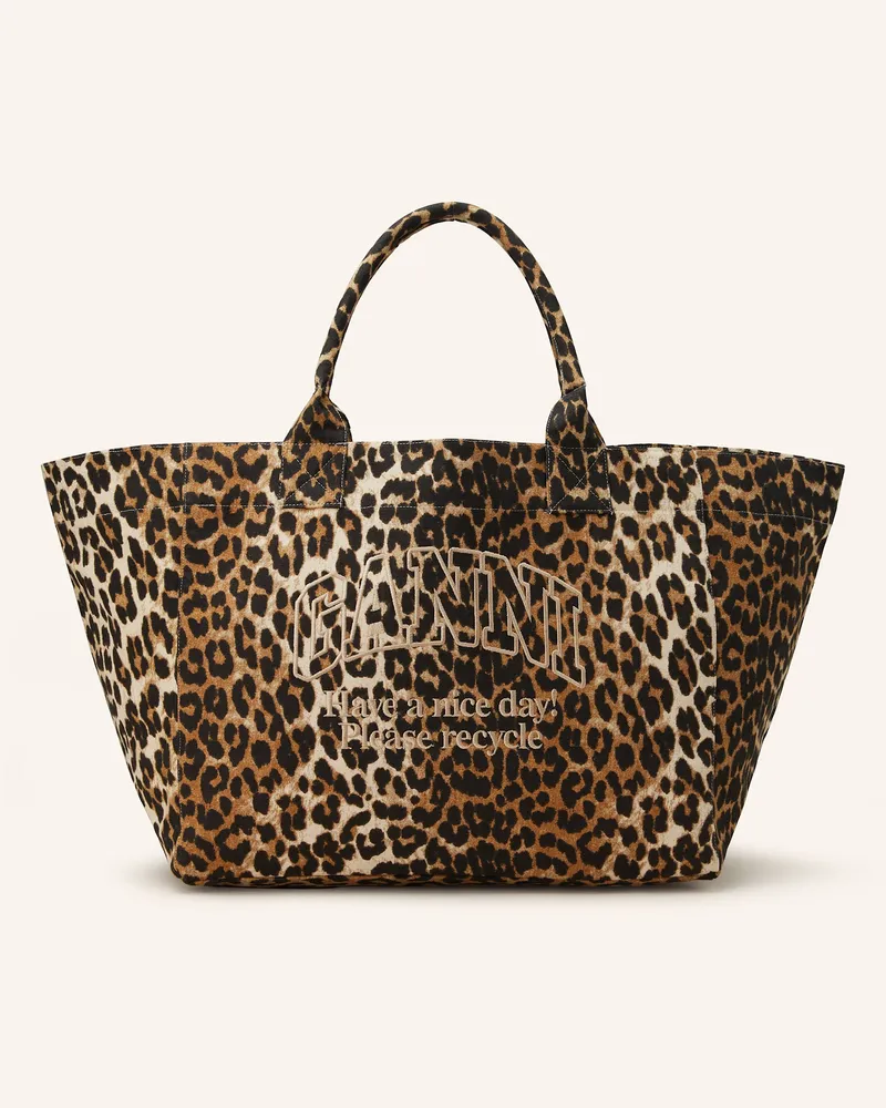 Ganni Shopper Braun