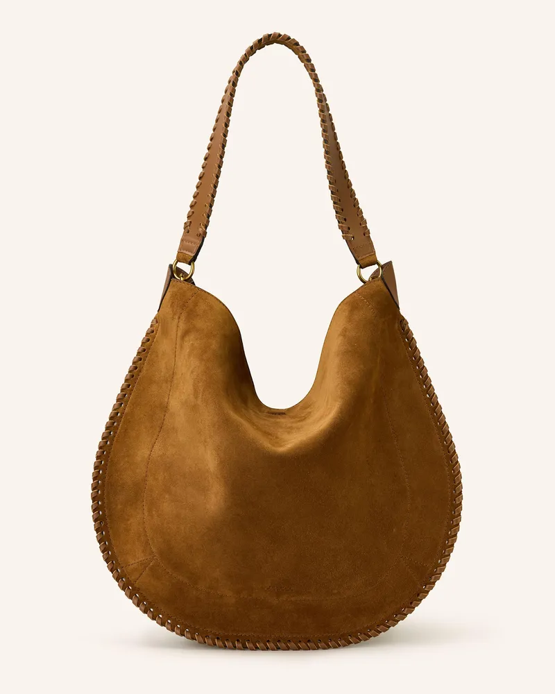 Isabel Marant Beuteltasche Oskan braun Cognac