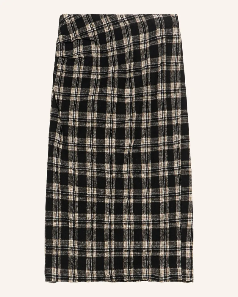 BIMBA Y LOLA Wollmidirock schwarz Schwarz