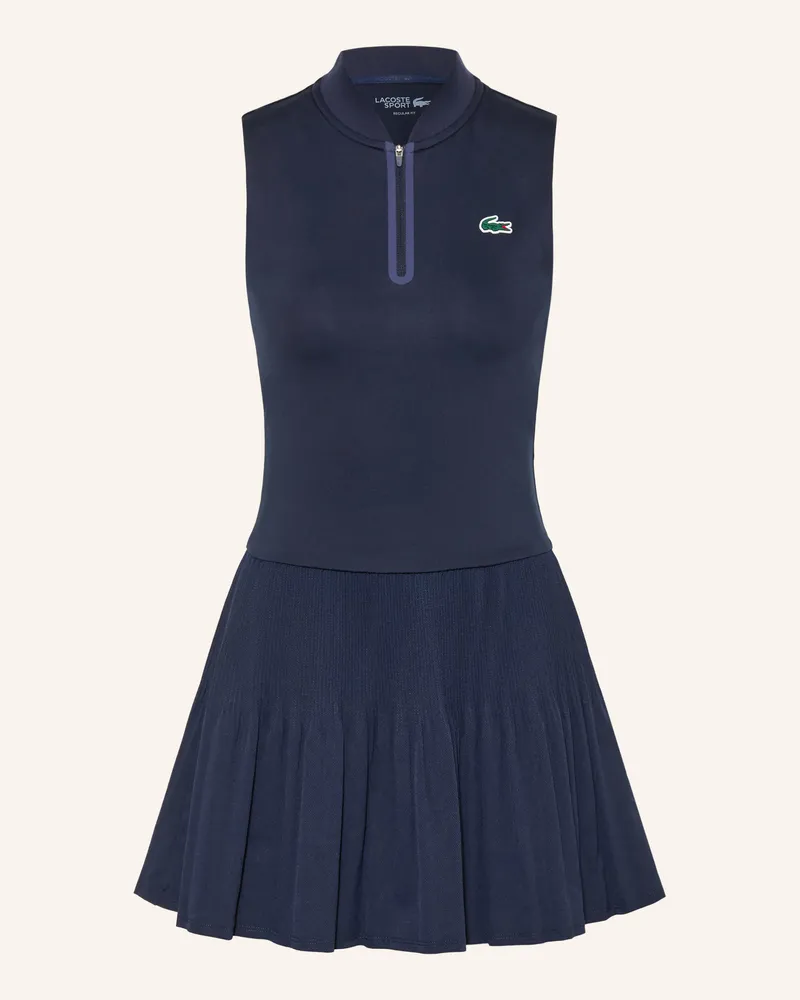 Lacoste Tenniskleid Mit Plissees blau Dunkelblau