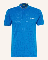 HUGO BOSS Funktions-Poloshirt PARIQ Blau