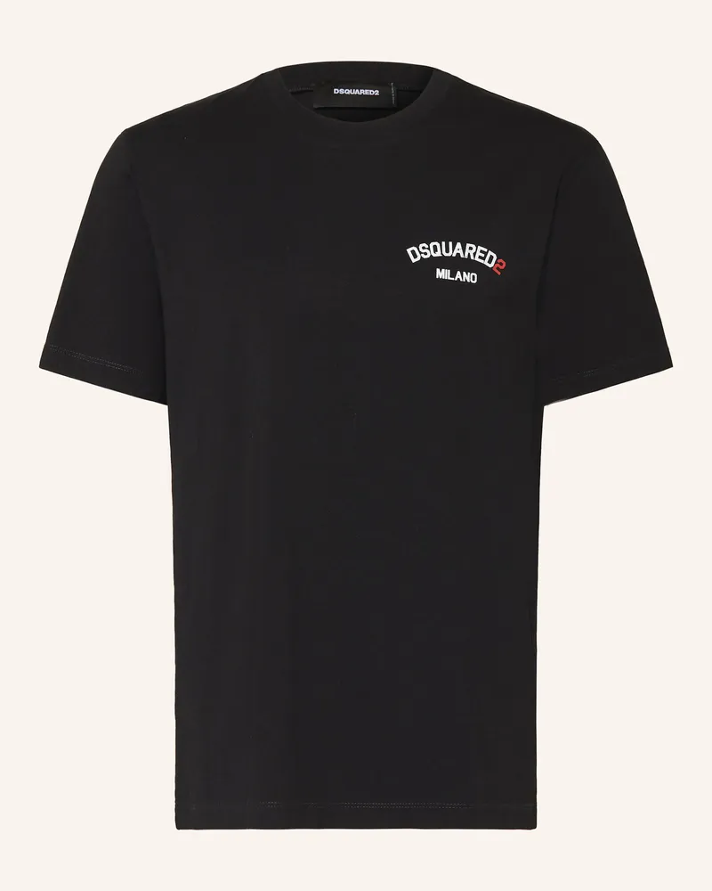 Dsquared2 T-Shirt schwarz Schwarz
