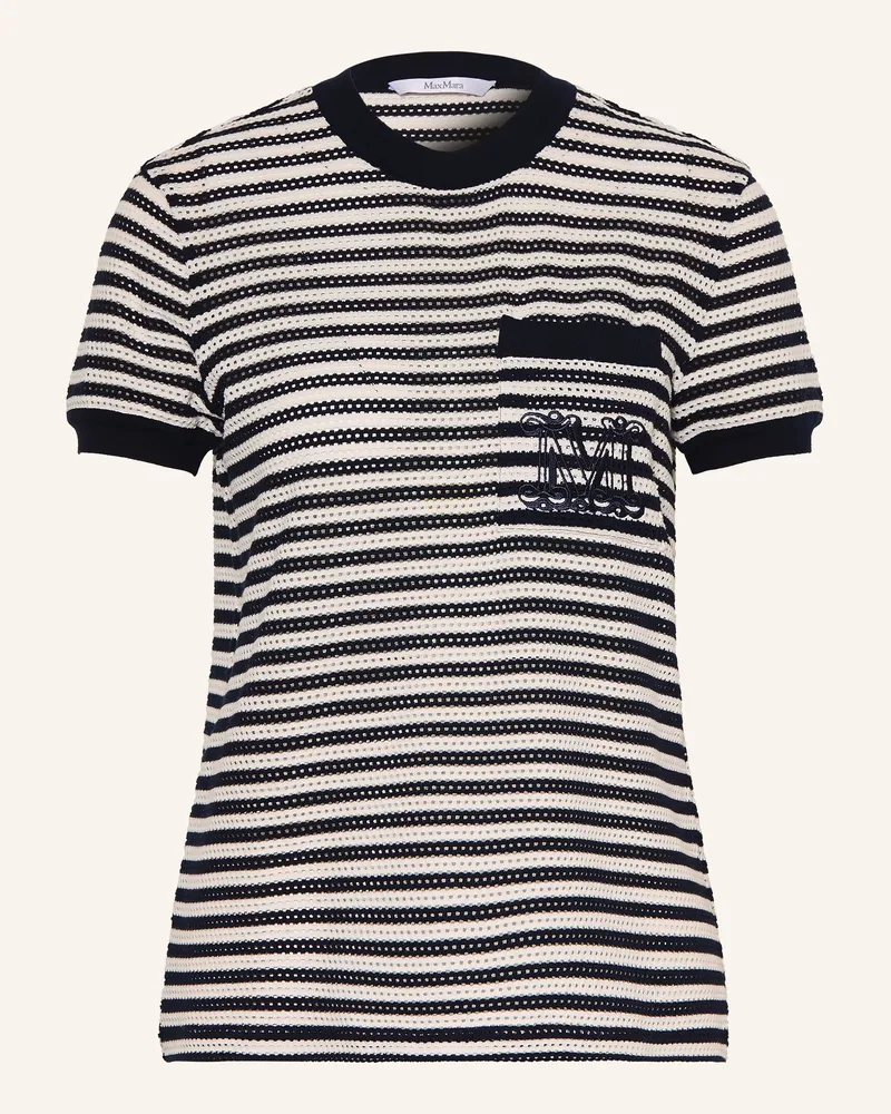 Max Mara Strickshirt Drago blau Dunkelblau