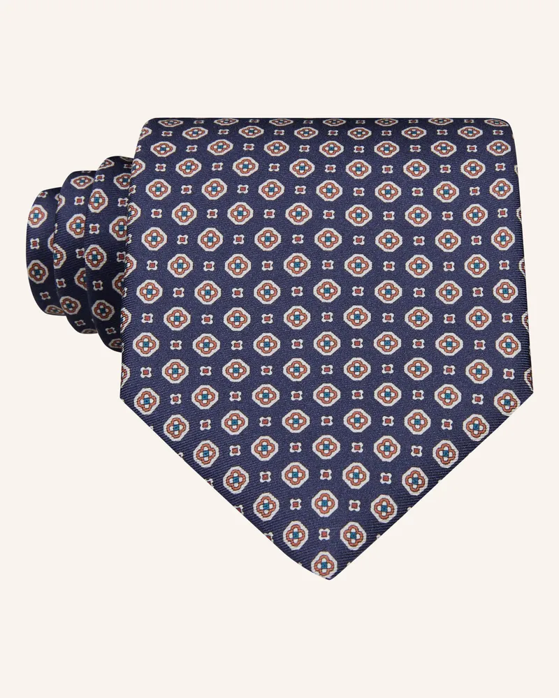 Eton Krawatte blau Dunkelblau