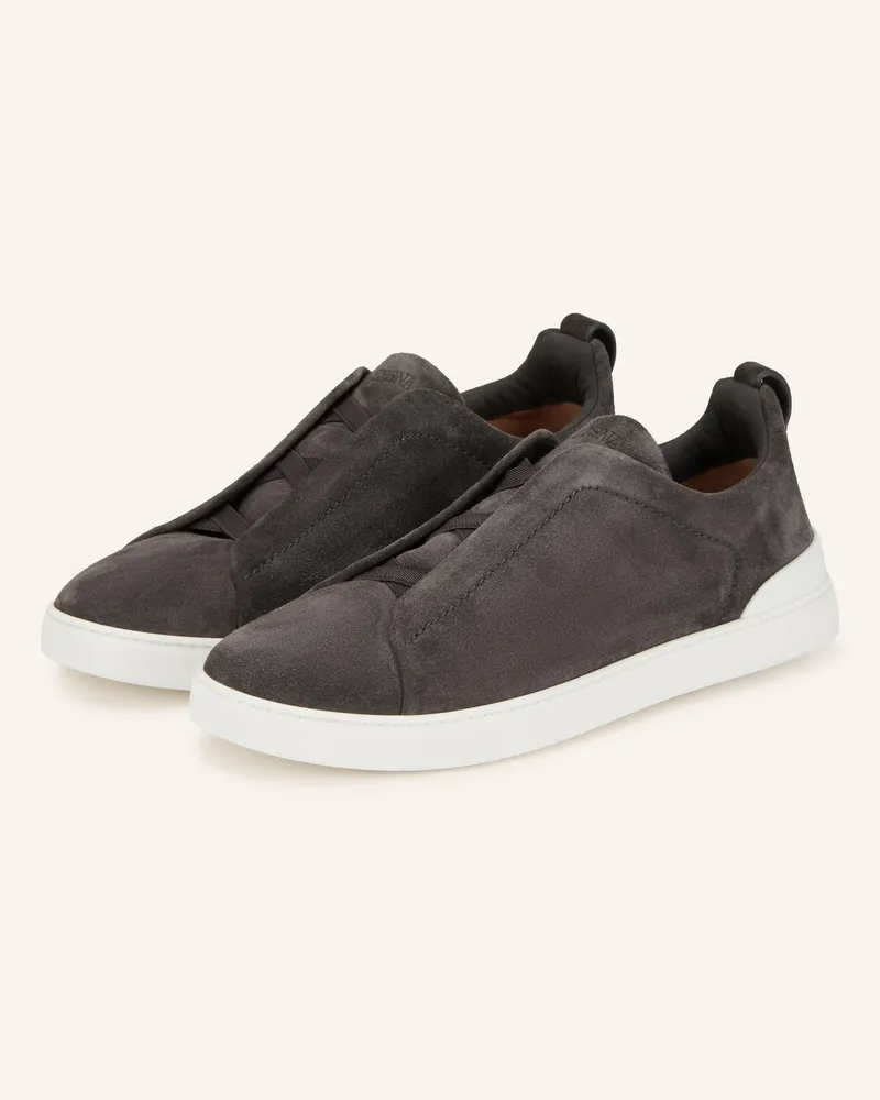 Ermenegildo Zegna Sneaker Dunkelgrau