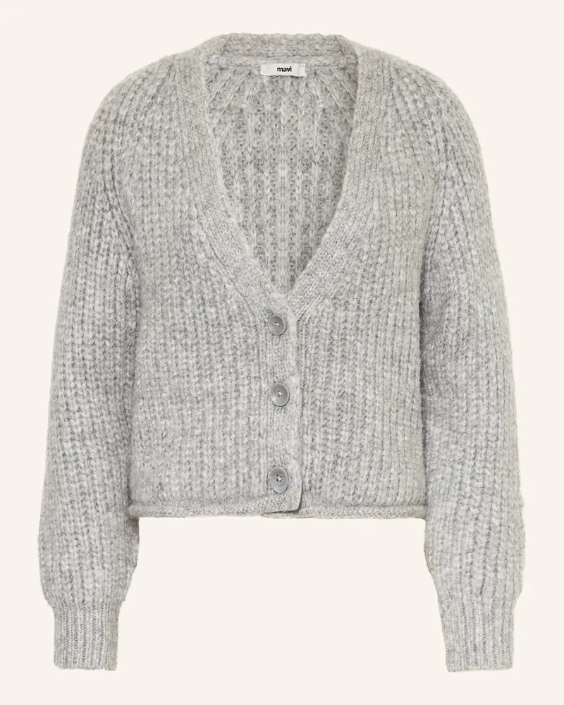 Mavi Jeans Strickjacke Grau