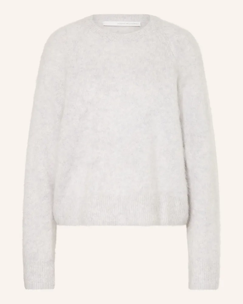 Herzen's Angelegenheit Cashmere-Pullover Hellgrau