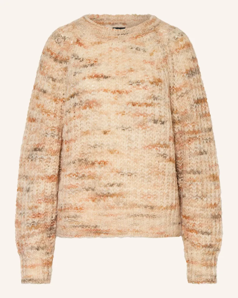 HUGO BOSS Alpaka-Pullover Fiambella braun Beige