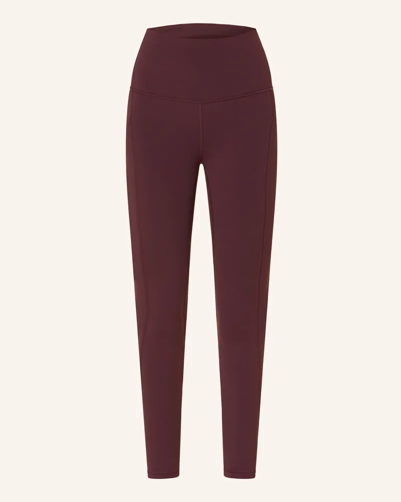LULULEMON Tights ALIGN™ HR POCKETS 25IN Dunkelrot