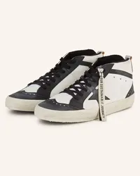 Golden Goose Sneaker MID STAR - WEISS/ SCHWARZ Weiss