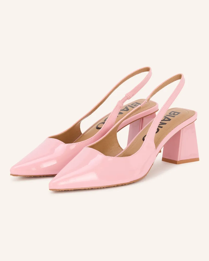 BIANCO. Slingpumps Rosa