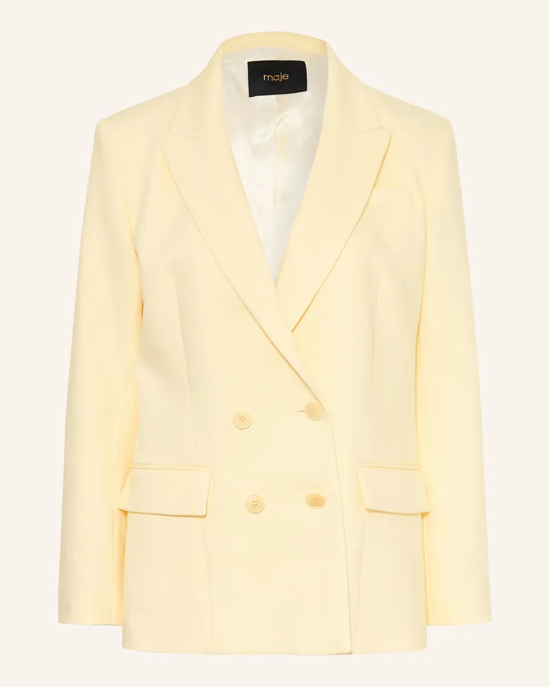 Maje Blazer Hellgelb