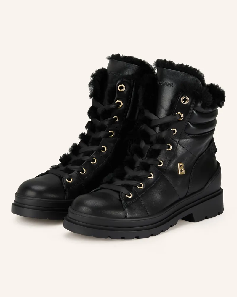 Bogner Schnürboots Schwarz
